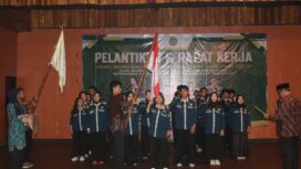 Himpunan Mahasiswa Kota Batam (HMKB) resmi melantik pengurus baru periode 2026/2027.