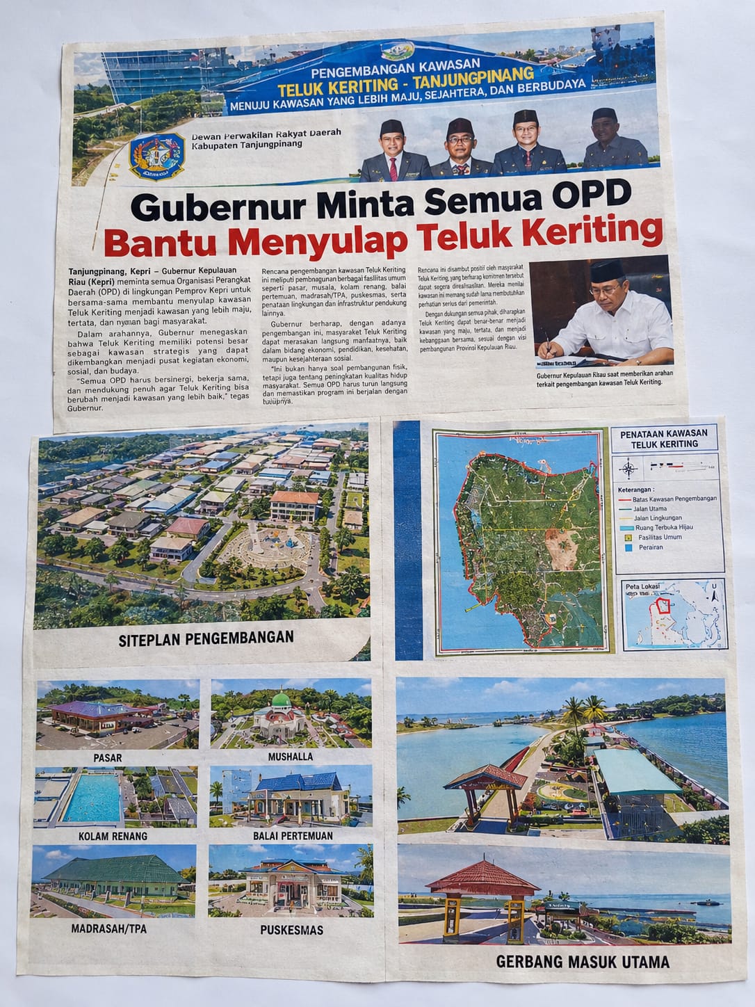 Rencana Pengembangan Teluk Keriting Hanya Tinggal Gambar? Masyarakat Minta Pemprov Kepri Beri Kejelasan