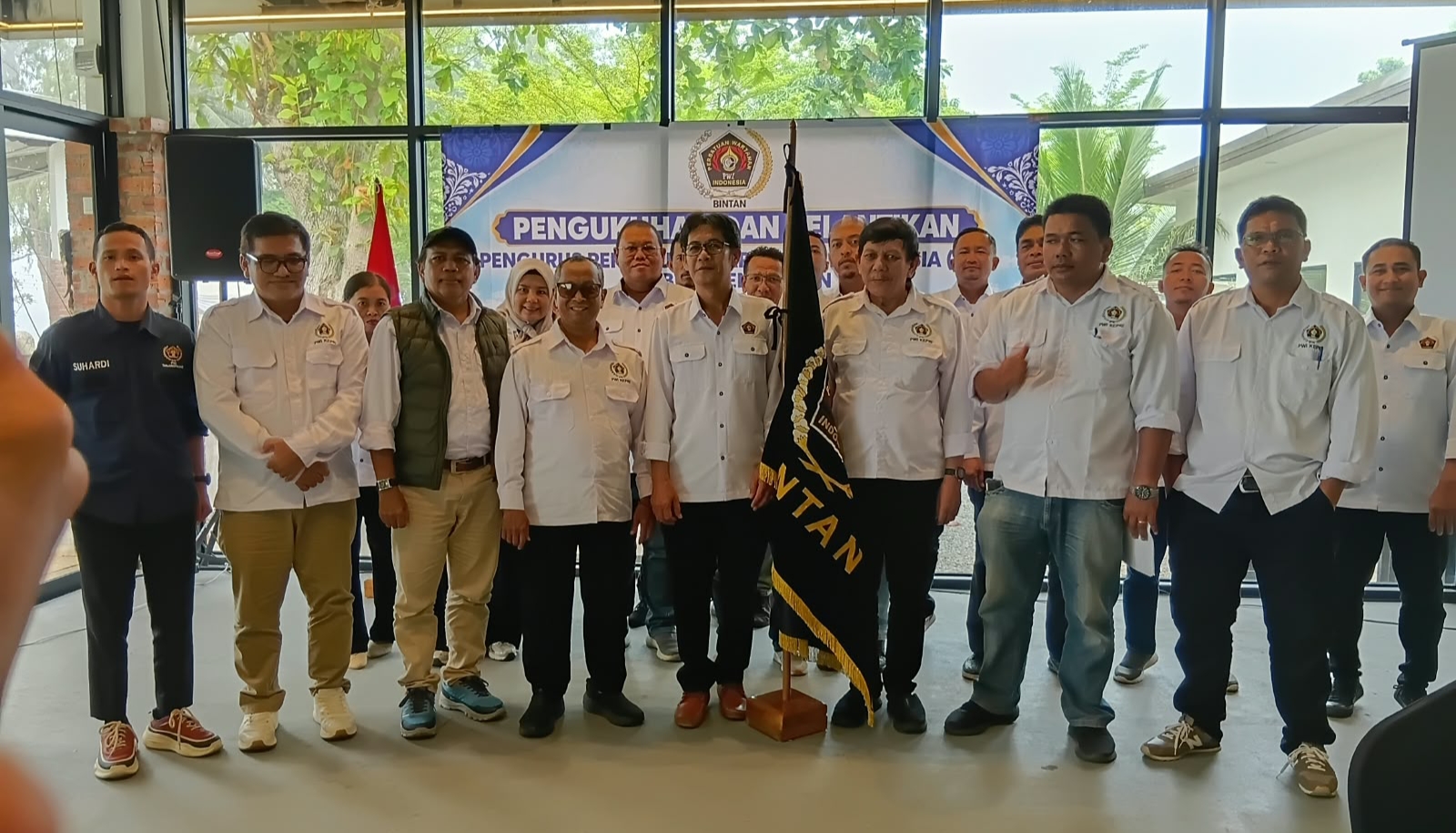 Pengurus PWI Bintan 2026–2029 Resmi Dilantik, Harjo Waluyo Tekankan Kerja Kolektif